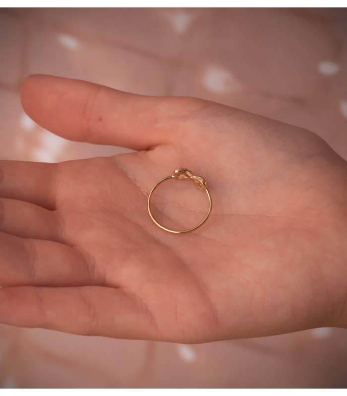 Bague Amore or jaune 750