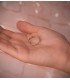 Anillo Ancla Oro bicolor 18 K