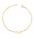 Bracciale Madonna del Pilar oro giallo 18kt, gioielli religiosi