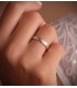 Bague pour mariage or 18 carats. Alliance or 750/1000. Bijouterie en ligne.