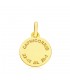 Signe du zodiaque Capricorne, médaille Astro personnalisée - Diamètre 13 mm