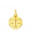 Ciondolo segno zodiacale Bilancia Oro 375 13mm