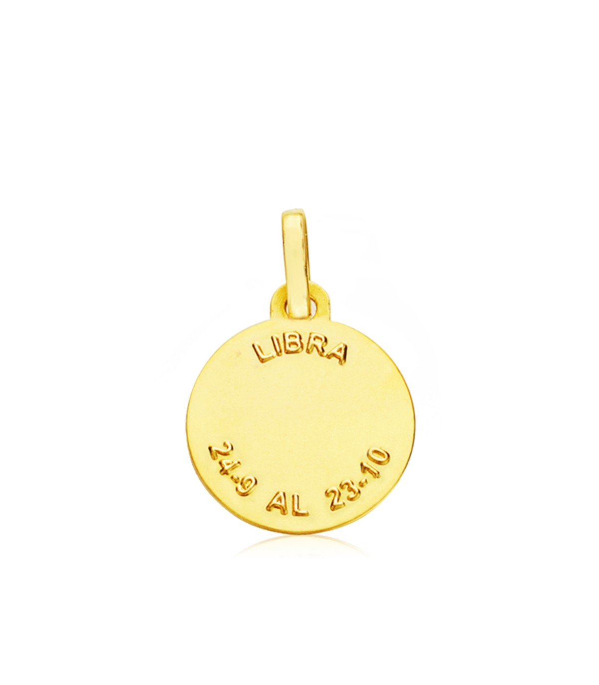 Signe du zodiaque Balance, médaille Astro personnalisée - Diamètre 13 mm
