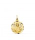 Médaille scapulaire Notre Dame du Mont Carmel 9 carats