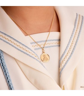 Médaille Baptême et Communion en or 9 carats