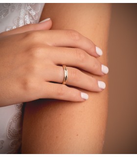 Fedi nuziali 18 carati. Fede nuziale 3 mm. Gioielleria online, Alda Joyeros.