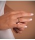 ALIANZA DIAMANTADA 3mm 18 kts. anillo de boda joyeria online grabado.