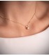 Pendentif Diamant Nordlys 0.500 carats Or 18 K, collier femme avec diamants