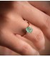 Bague Lyra Or 18K Quartz Vert