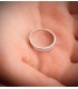 Alliance Mare Or Blanc 750/1000. Alliance pour mariage, Alda Joyeros.