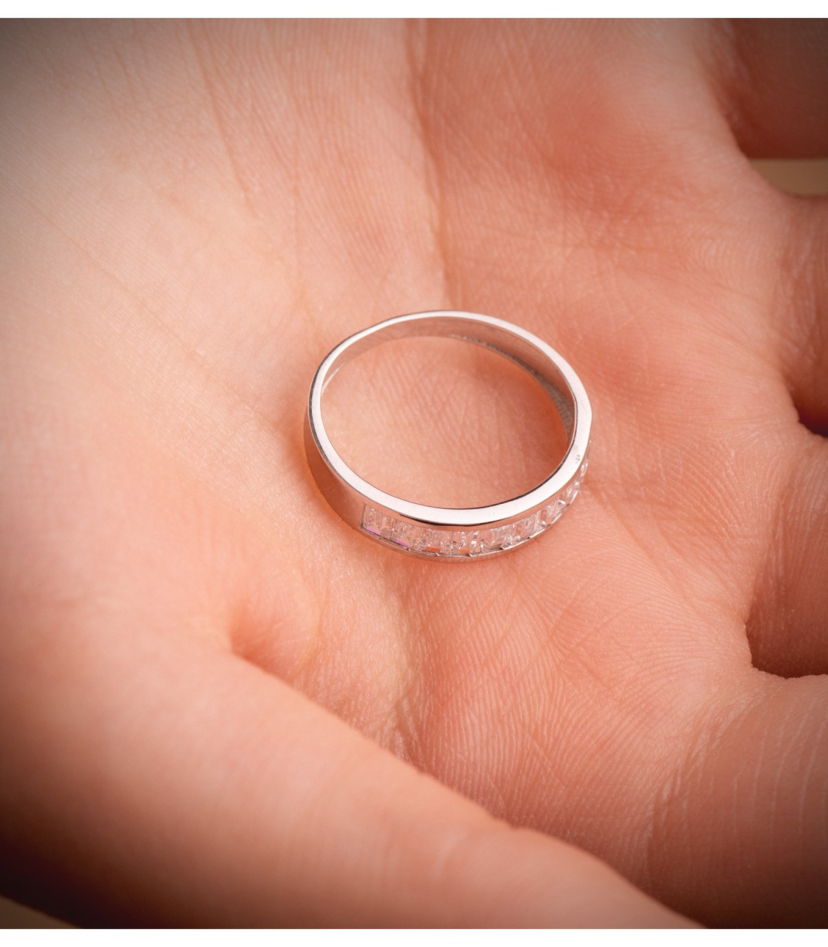 Alliance Mare Or Blanc 750/1000. Alliance pour mariage, Alda Joyeros.