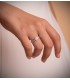 Anillos de boda en oro blanco. Alianzas de compromiso. Joyería online, Alda Joyeros.
