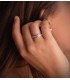 Anillos de boda en oro blanco. Alianzas de compromiso. Joyería online, Alda Joyeros.