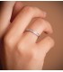 Alliance or blanc 18 carats. Bijouterie en ligne. Alliance pour mariage.