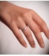 Anillos de boda en oro 18 kilates. Anillos para novia con diamantes. Joyería online.