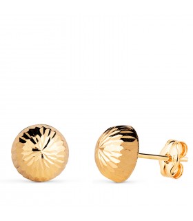 Orecchini Aitana sfera 8mm oro 18kt