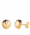 Pendientes Aitana bola 8mm oro 18k