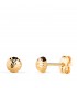 Boucles d'oreilles Aitana boule 5mm or 18k