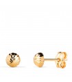 Pendientes Aitana bola 5mm oro 18k