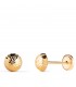 Pendientes oro amarillo Aitana 6 mm 18 K