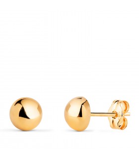 Orecchini Sabira donna Sfera Oro 18kt 6mm