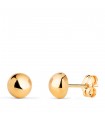 Pendientes Sabira Bola Oro 18K 6mm