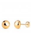 Orecchini oro giallo Esther 7 mm 18 Kt