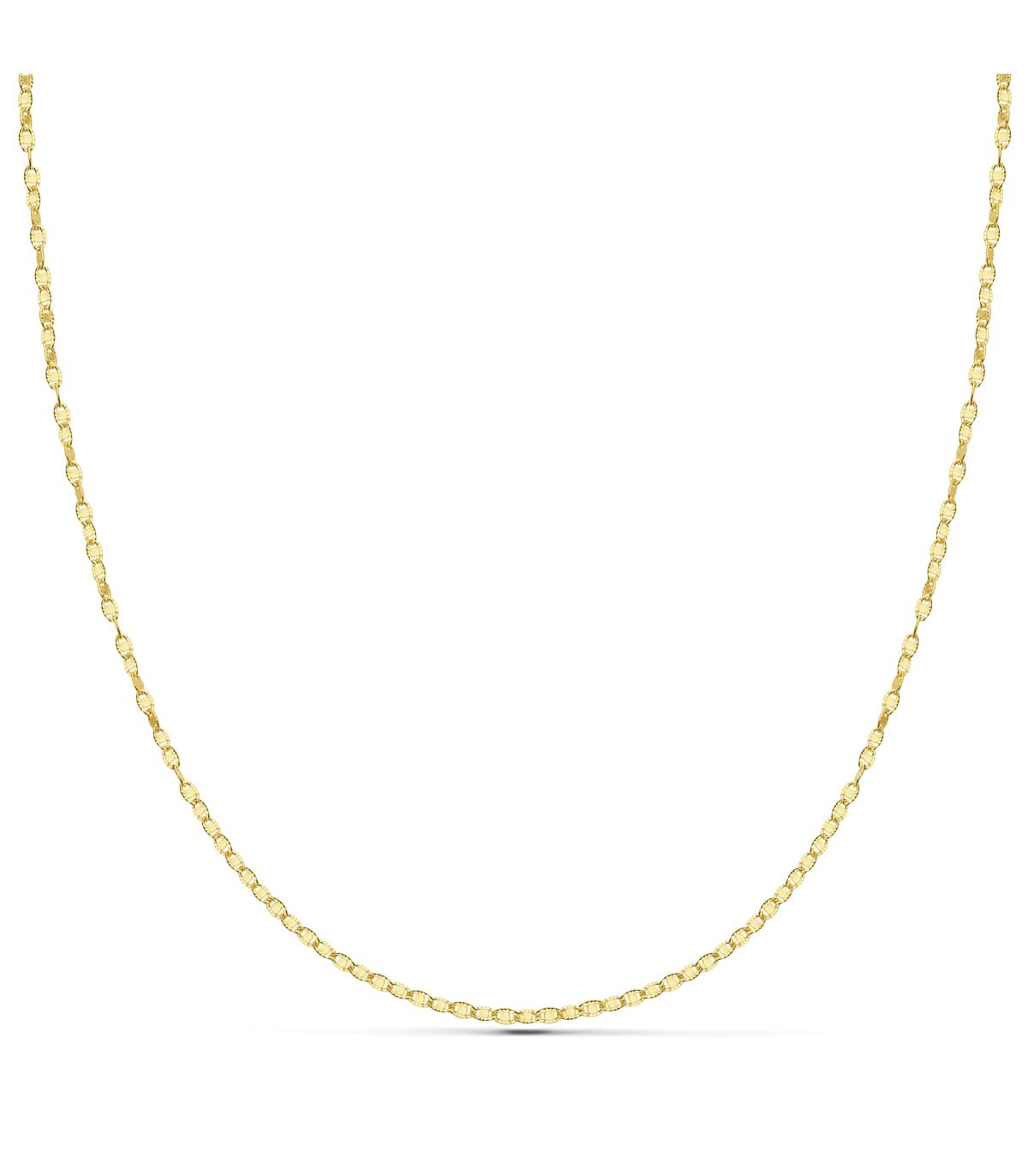 Cadena Diamantada Oro Amarillo 18K 1.5mm 50cm, cadenas para mujer