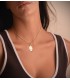 Chaîne Or 18K 2.5 mm 40 cm Forçat diamantée