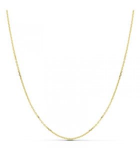 Catena forzatina 1mm oro 18 Kt 60cm - Collane uomini