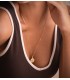 Cadenas unisex para hombre y mujer: Forzada 1mm Oro 18 K 60cm
