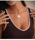 Medalla Virgen de Guadalupe Extremadura 18K 20mm Tallada |comprar joyas online