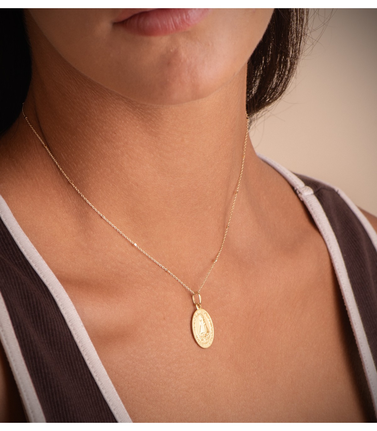 Catena diamantata oro 18K cubi 1 mm 40cm - Collane e girocolli da donna