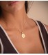 Medalla Virgen de Guadalupe Cáceres 18 K 18 MM