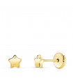 Pendientes bebé Stella Oro amarillo 18 K 4,5 mm