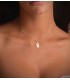 Colgante Símbolo de la vida Jai Oro 18K 17.5mm - símbolos judíos - colgantes de oro