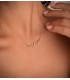 Gargantilla mujer Oro 18K Serpiente, gargantillas de moda, collares mujer