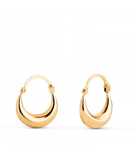 Cerchi Bombati Oro giallo 18kt 13 mm