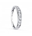 Fede nuziale Bellagio 3.5 mm Oro Bianco 18 Kt