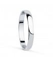 Fede nuziale Classic Oro bianco 18Kt 2,5 mm