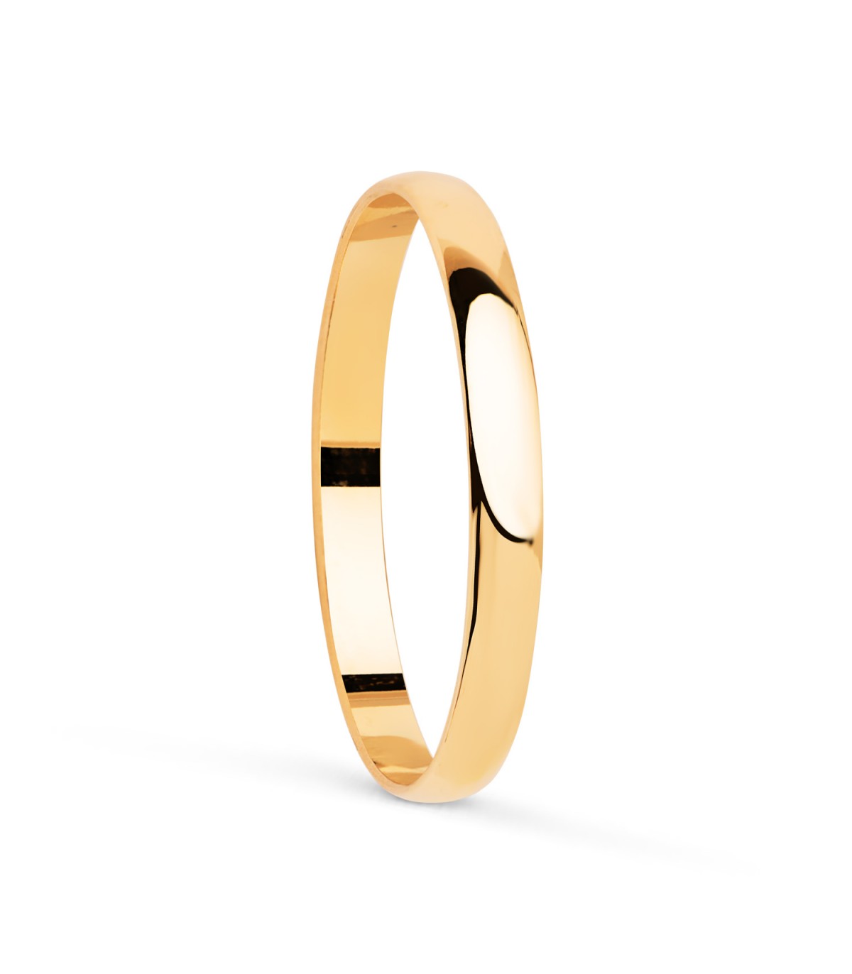 Alianza Classic 2 mm Oro amarillo 18K. Juego de alianzas pareja.