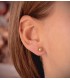 Boucles d'oreilles Aitana boule 6mm or 18k