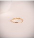 Anillo con piedras Pamela Oro 18K