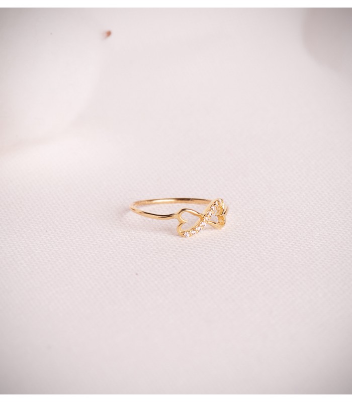 Bague Amore or jaune 750