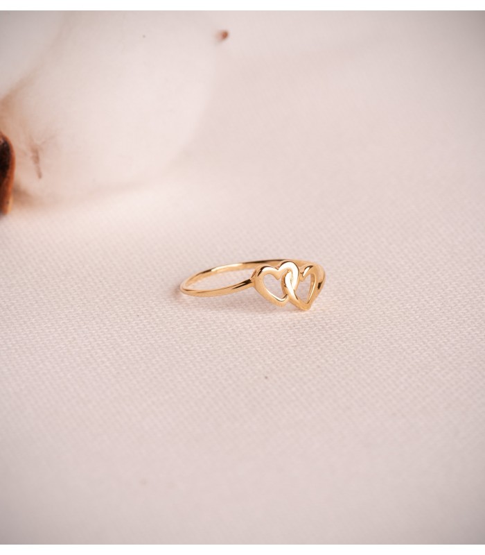 Bague Together or jaune 750