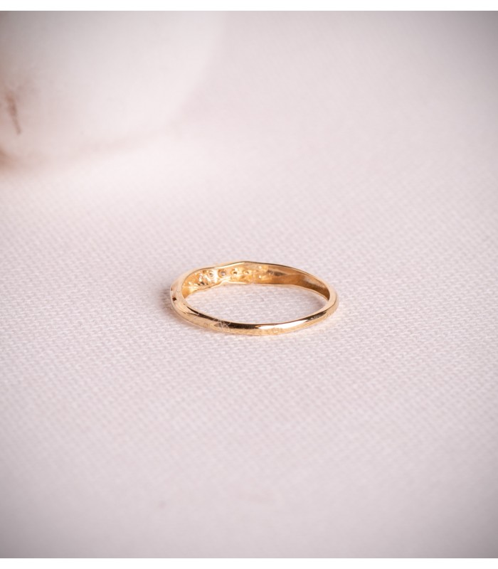 Anillo diamantes Whisper Oro 18K 0.050 qts