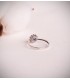 Bague Idril Or blanc 18K Diamants et Saphir