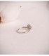Bague Idril Or blanc 18K Diamants et Émeraude
