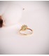 Bague Idril Or jaune 18K Diamants et Émeraude