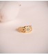 Anillo Panter Oro Amarillo 18K Esmeralda